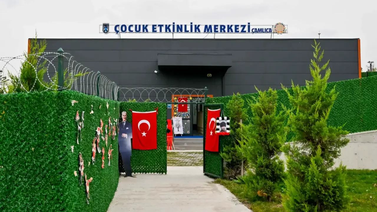 Ankara’da Çocuk Etkinlik Merkezi’nde Cumhuriyet Bayramı coşkusu
