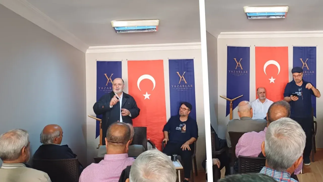Ankara'da Yazarlar Akademisi’nde Işığın Gölgesinde Dostoyevski