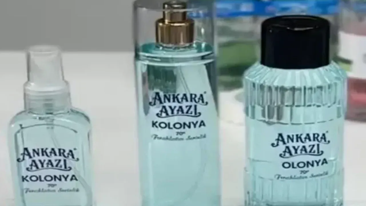 Ankara’nın meşhur ayazı kolonyaya dönüştürüldü