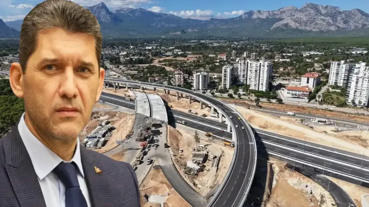 Antalya'da Duraliler Köprülü Kavşağı açıldı
