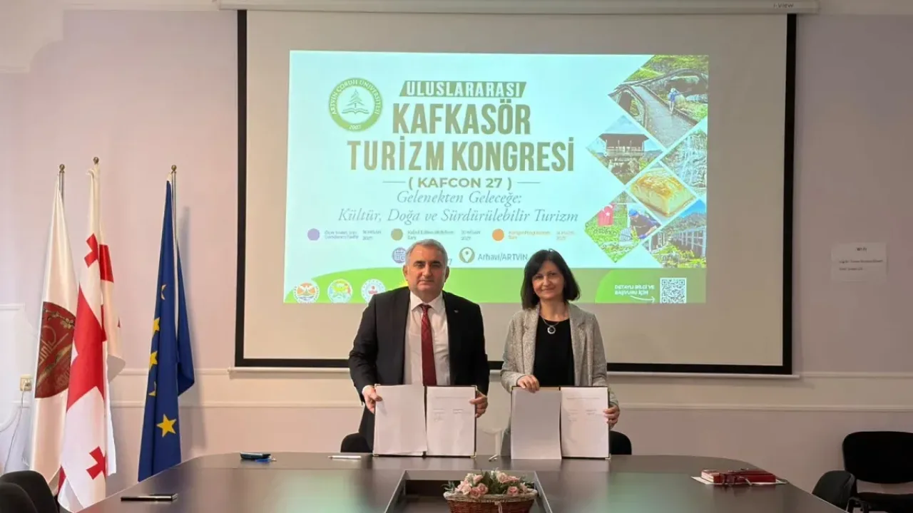 Artvin Çoruh Üniversitesi ile Gürcistan Telavi Devlet