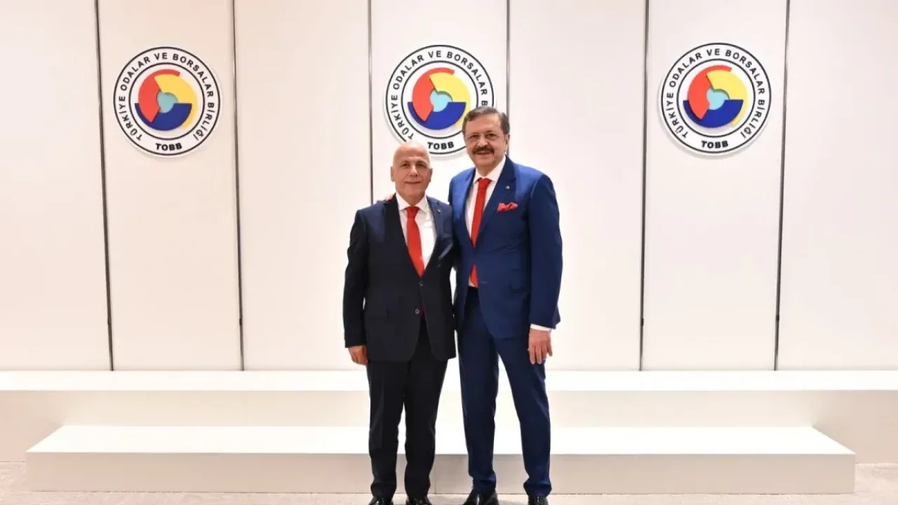 Artvin Ticaret Borsası heyetinden Hisarcıklıoğlu’na ziyaret