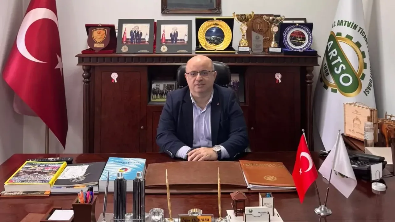 Artvin TSO'da Meclis Başkanı Yıldırım güven tazeledi