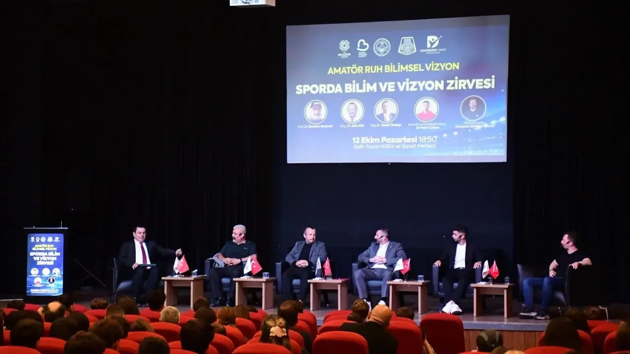 Balıkesir’de genç sporculara bilimsel vizyon