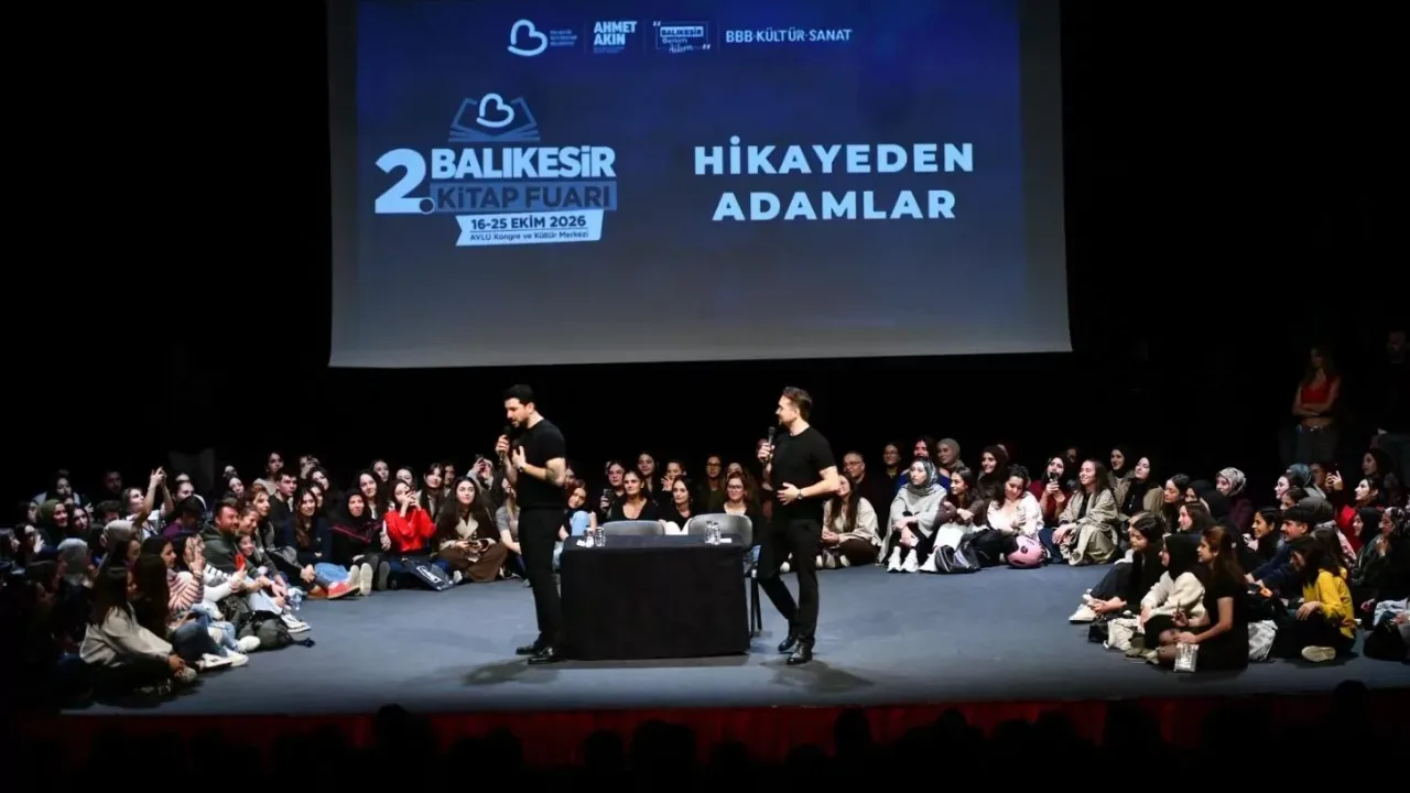 Balıkesir Kitap Fuarı'nda 'Hİkâyeden Adamlar'a yoğun ilgi