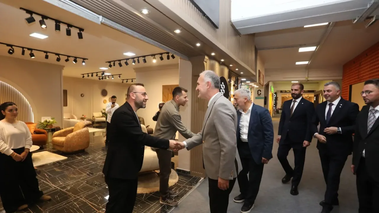 Başkanlardan Modef Expo’ya ziyaret
