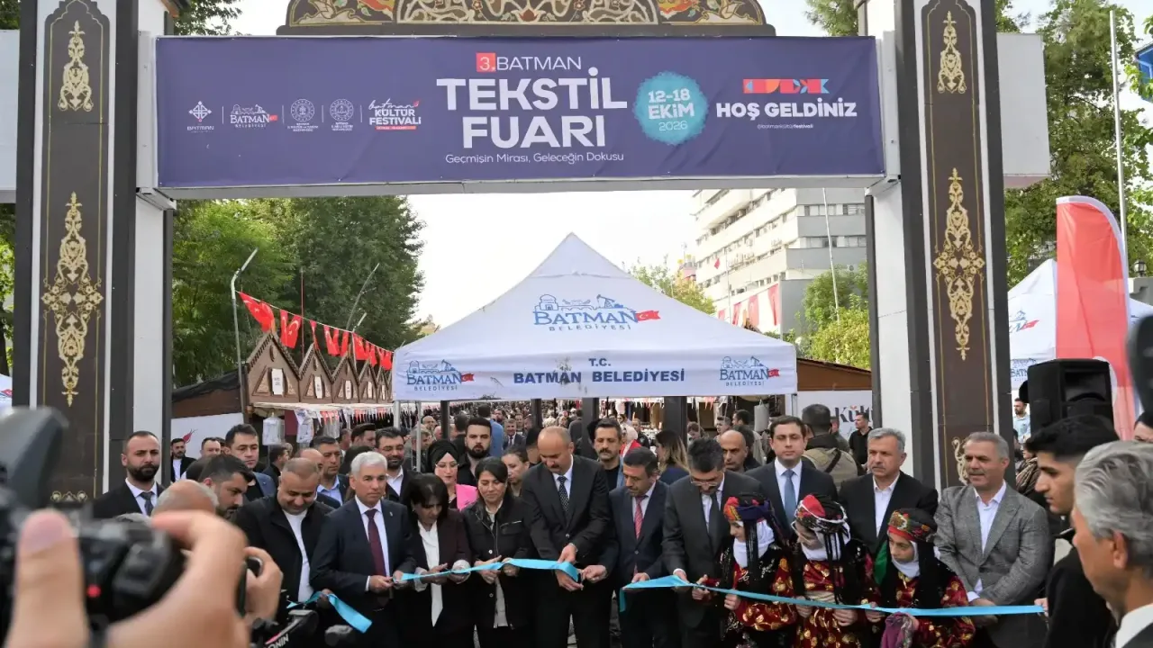 Batman 3. Tekstil Fuarı kapıları ziyaretçilere açıldı