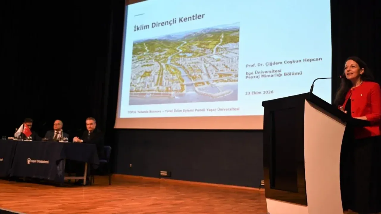 Bornova'da COP31 öncesi iklim politikaları ele alındı