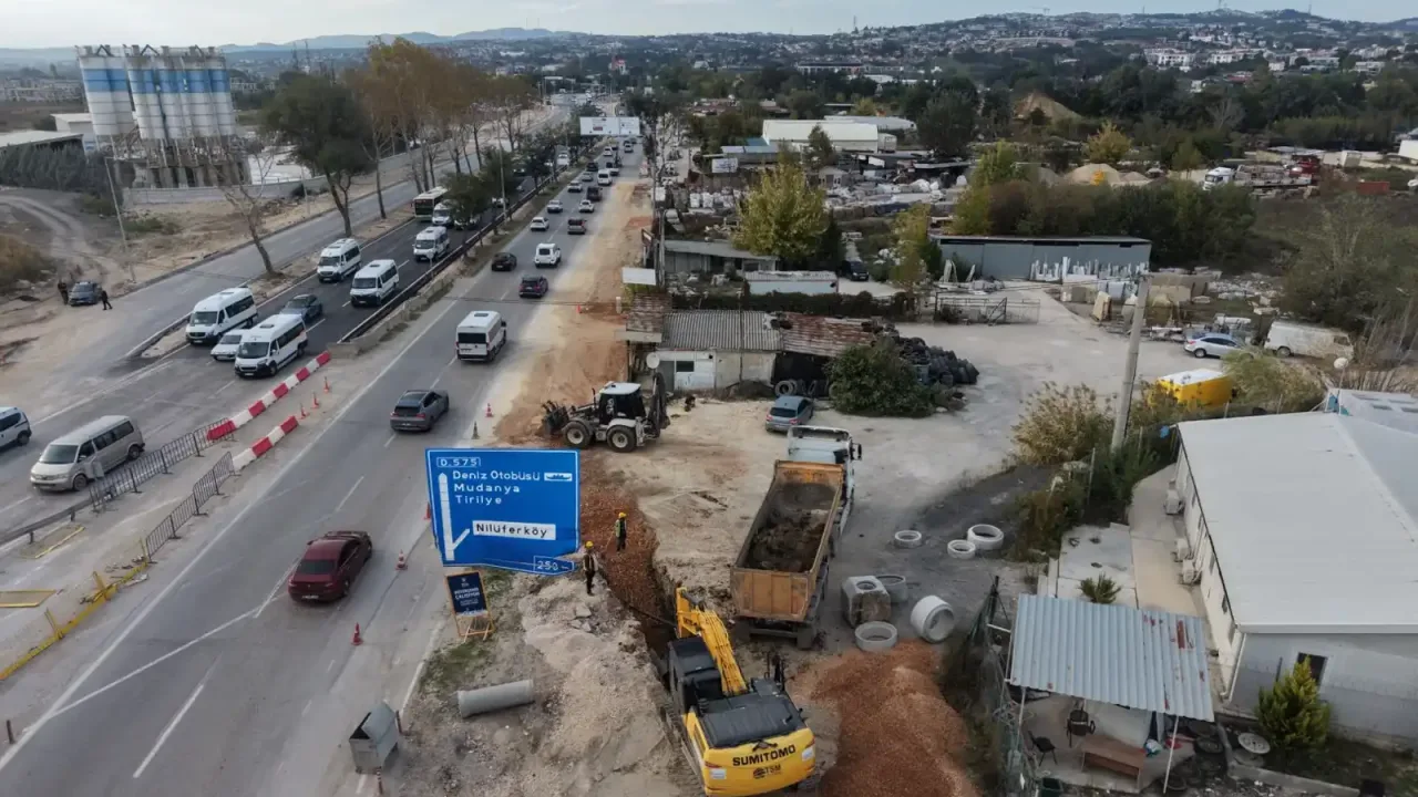 Bursa Büyükşehir'den altyapıda kesintisiz mesai