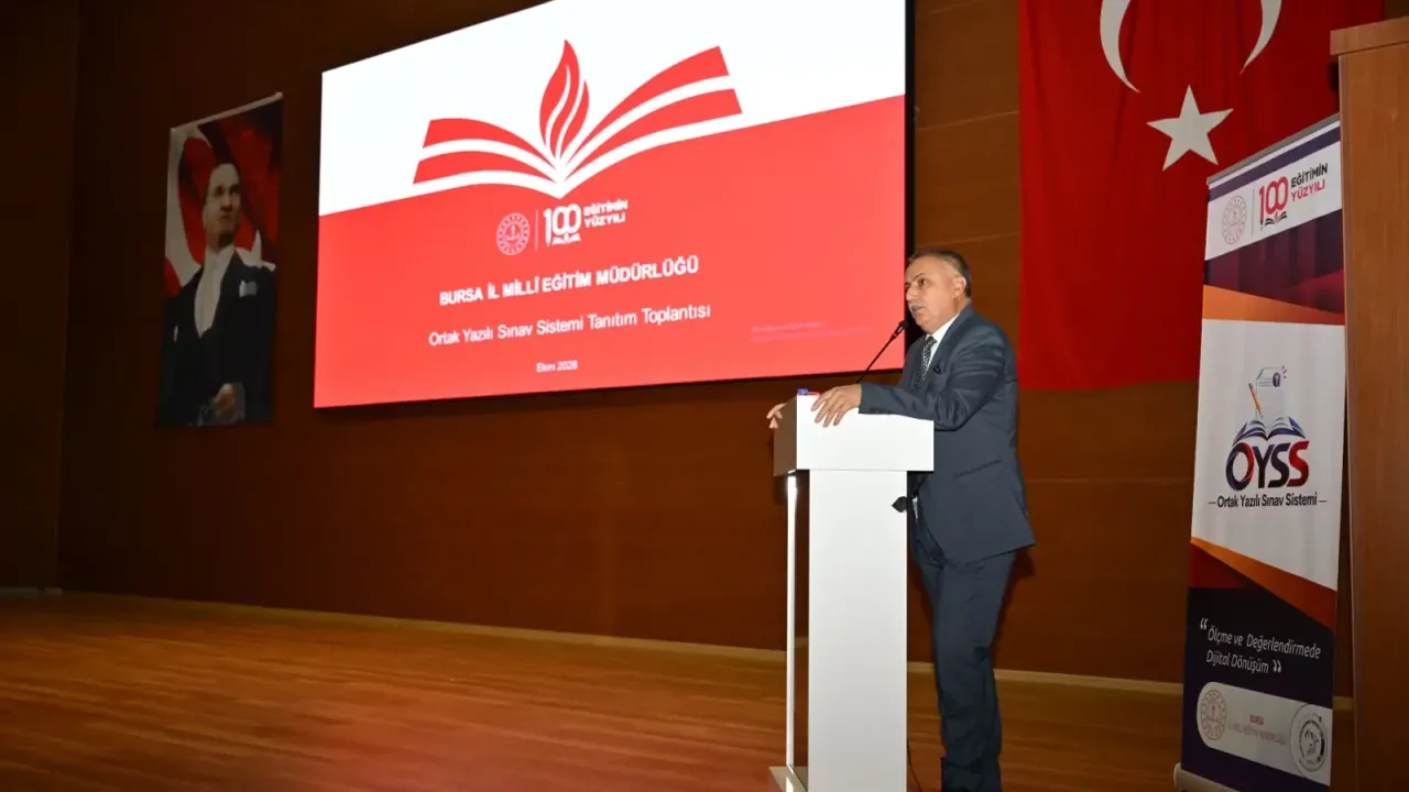 Bursa’da Ortak Yazılı Sınav Sistemi toplantısı yapıldı