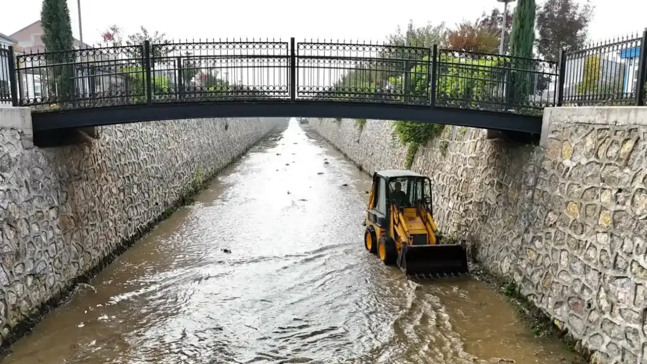 Bursa İnegöl'den yağış öncesi taşkınlara karşı önlem