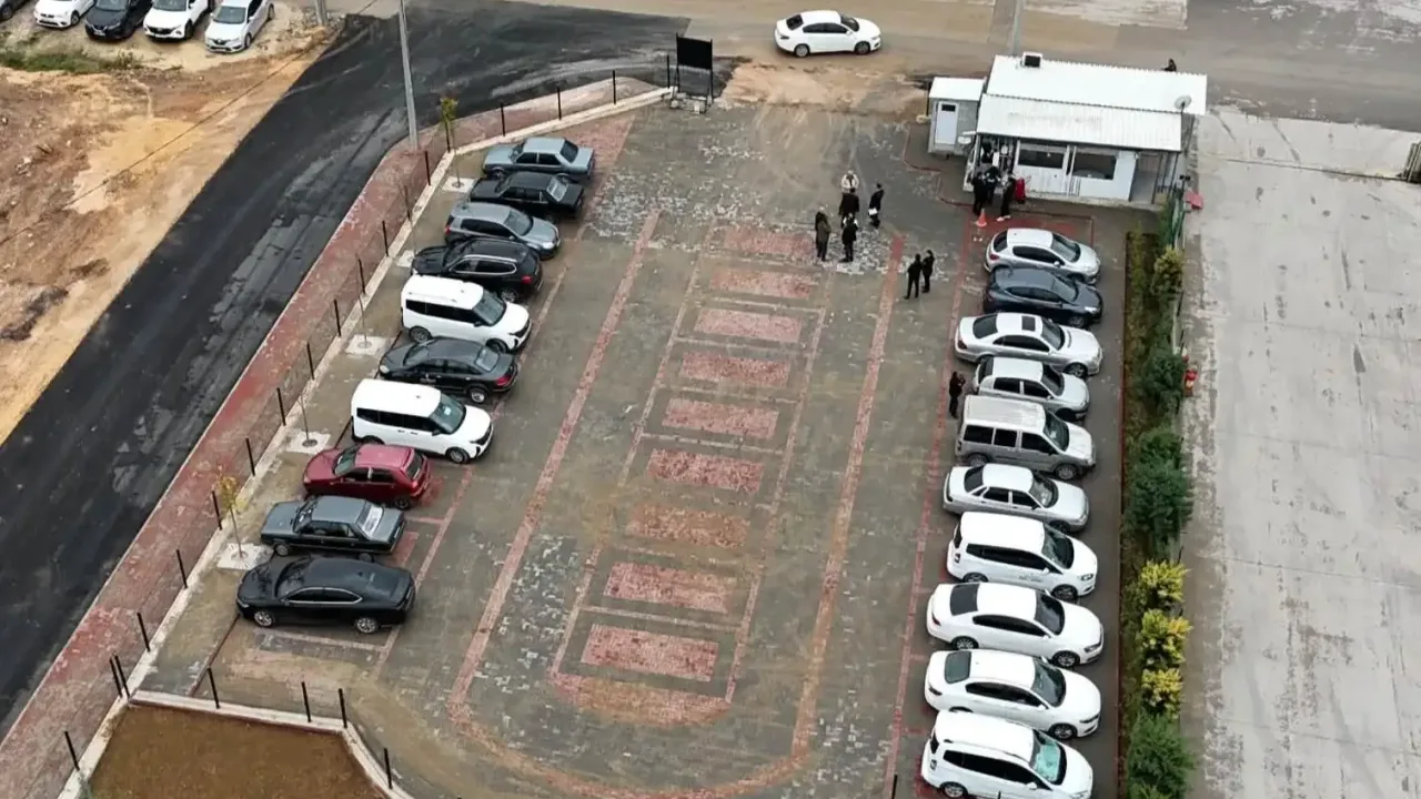Bursa İnegöl'e 32 araçlık yeni otopark hizmete girdi