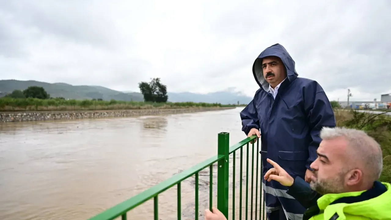 Bursa Yıldırım'da sağanak seferberliği