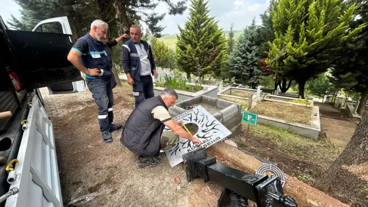 Büyükşehir, mezarlıkların su altyapısını güçlendiriyor
