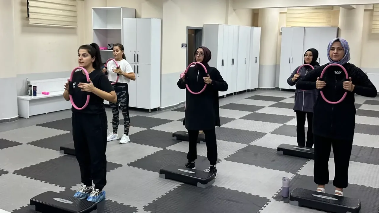 Çayırova'da kadın pilates kurslarına yoğun talep
