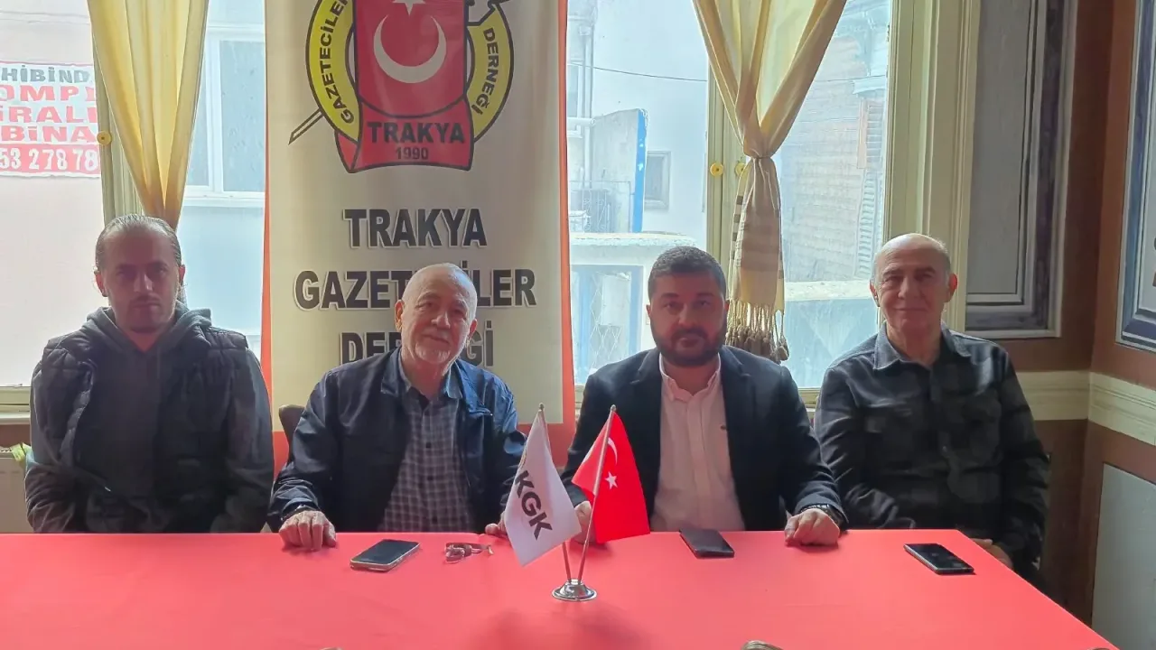 CHP'li Yazgan’dan Trakyalı gazetecilere ziyaret