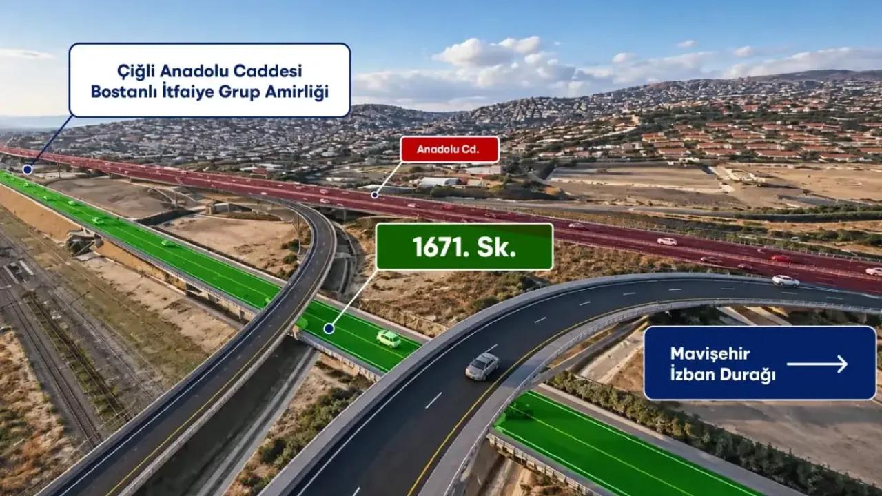 Çiğli ile Karşıyaka arasında yeni bağlantı yolu
