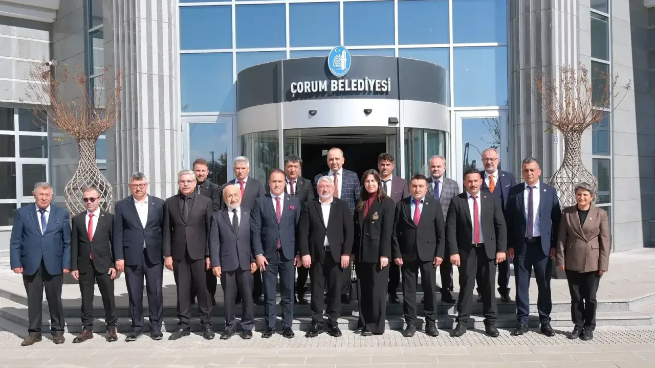 Çorum'da muhtarlarla güç birliği mesajı