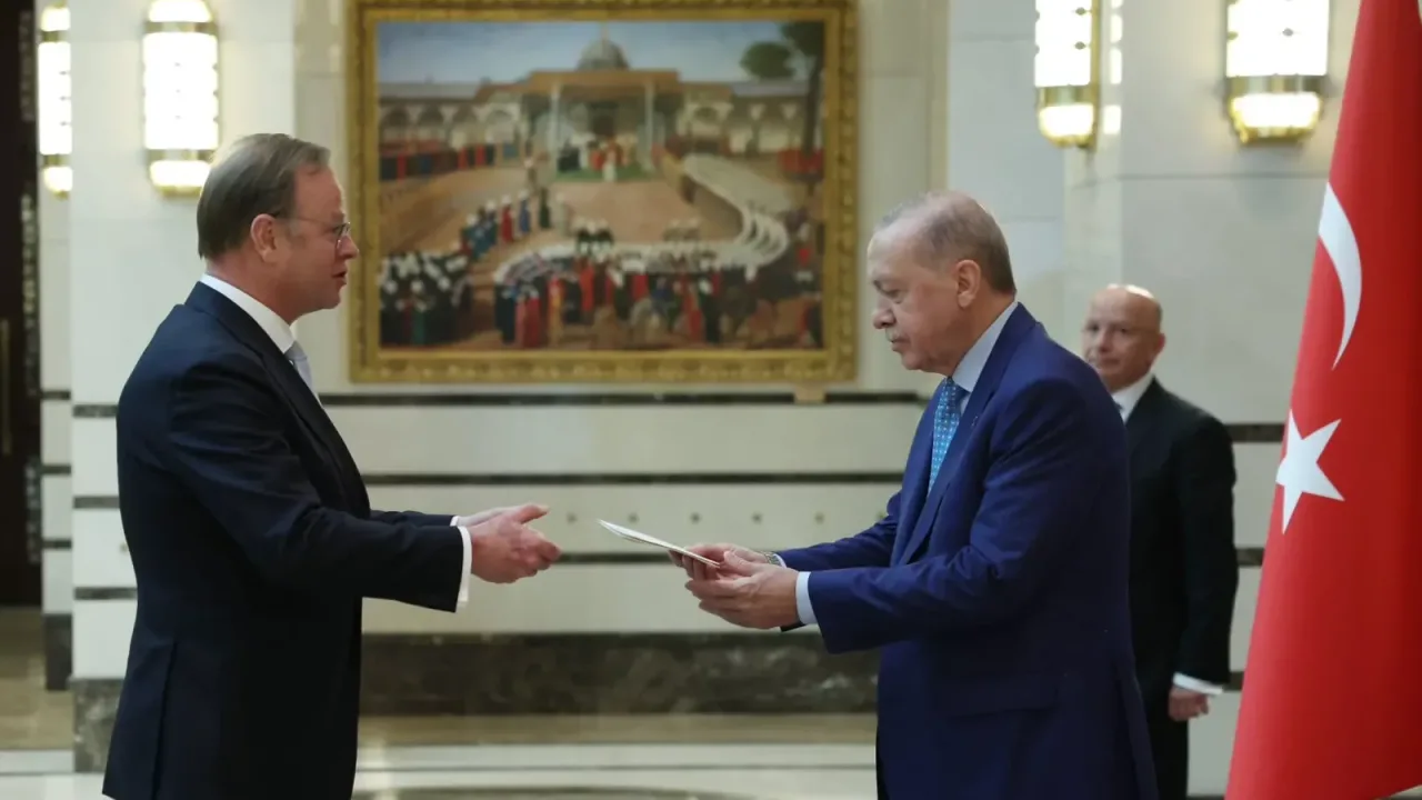 Cumhurbaşkanı Erdoğan, 5 ülkenin Büyükelçisini kabul etti