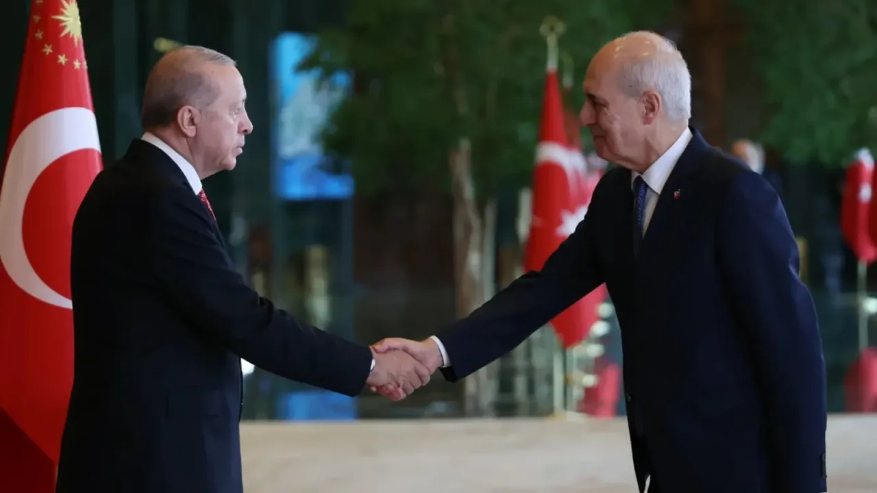 Devlet erkânı Külliye’de buluştu... Erdoğan, tebrikleri kabul
