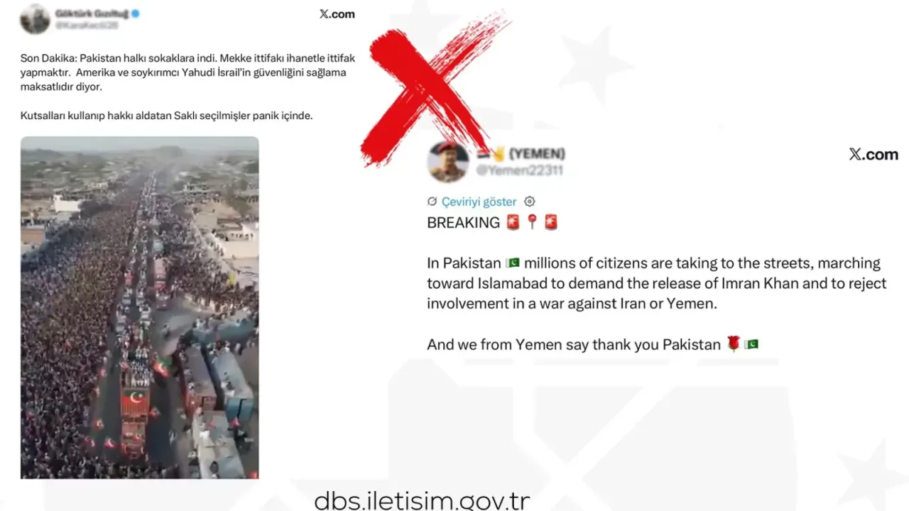 DMM: Pakistan’daki görüntüler “Mekke Anlaşması” protestosu değil