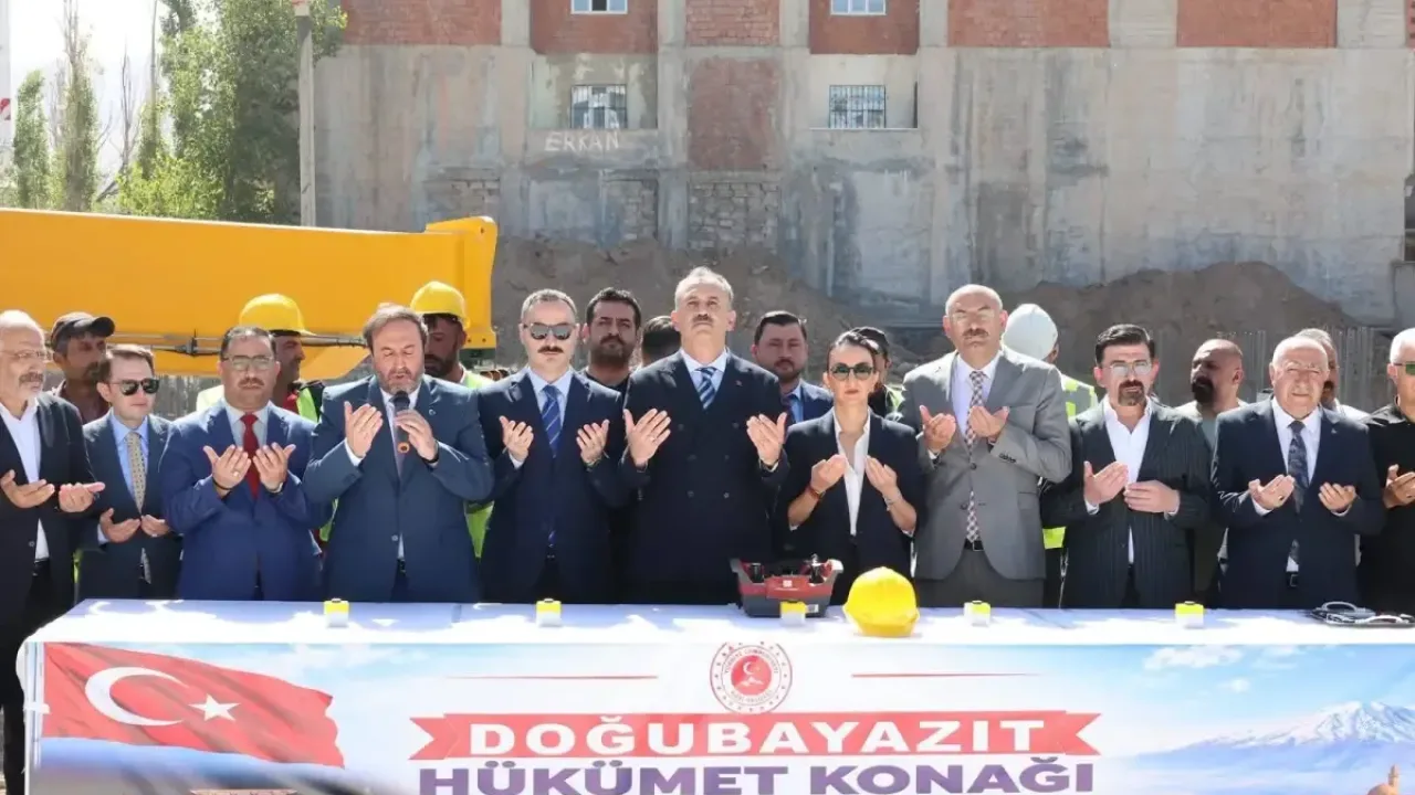 Doğubayazıt’ta yeni Hükümet Konağı’nın temeli atıldı