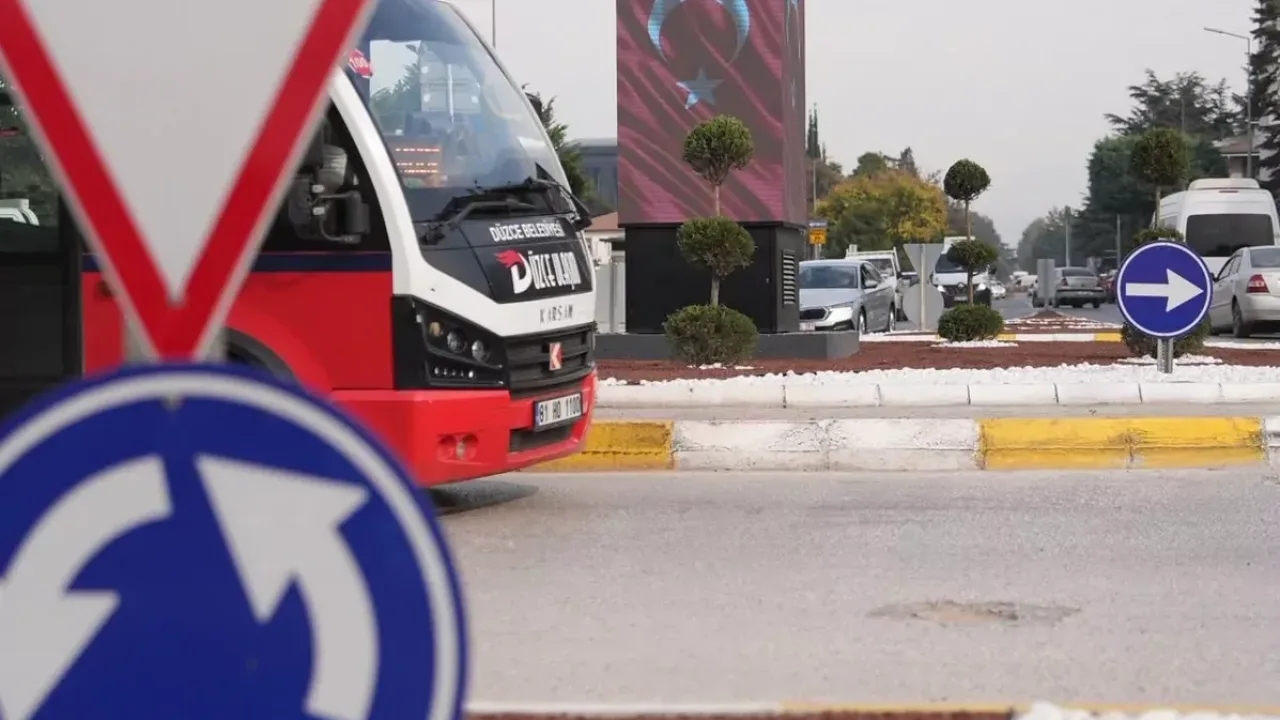 Düzce’de Emniyet ve Otogar Kavşakları tamamlandı