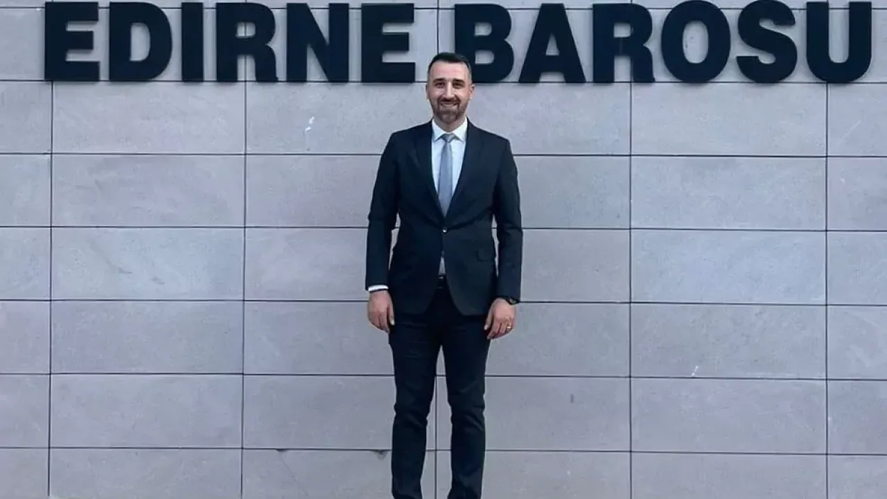 Edirne Barosu’nda Av. Taner Balta Başkan Vekili oldu