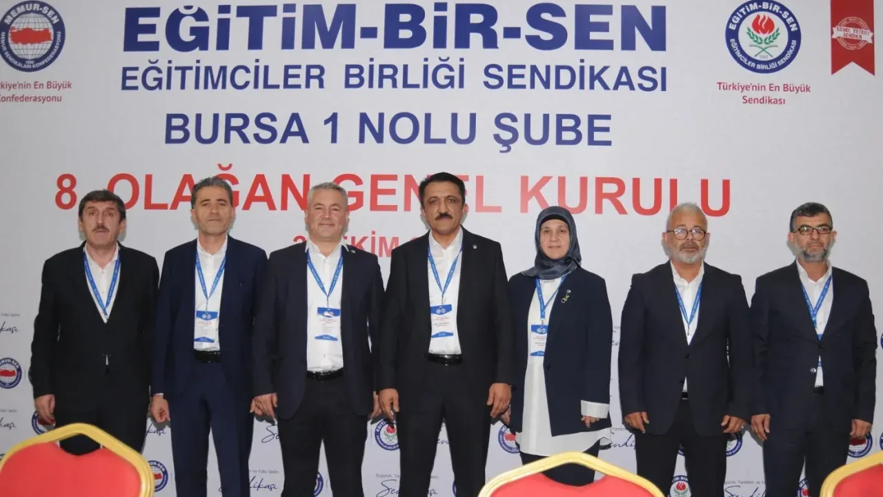 Eğitim-Bir-Sen Bursa'da Adil Yazıcıoğlu dönemi