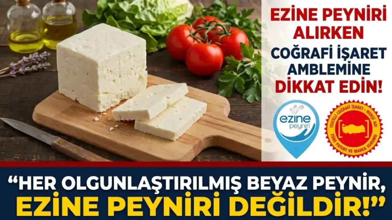 Ezine Peyniri için uluslararası mücadele: “Her olgunlaştırılmış