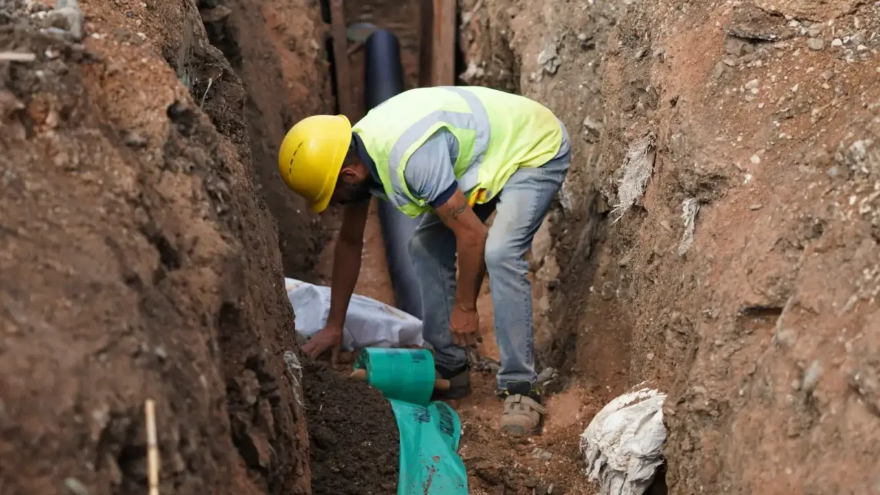 Fethiye Çatalarık'a 2 bin metrelik kanalizasyon hattı
