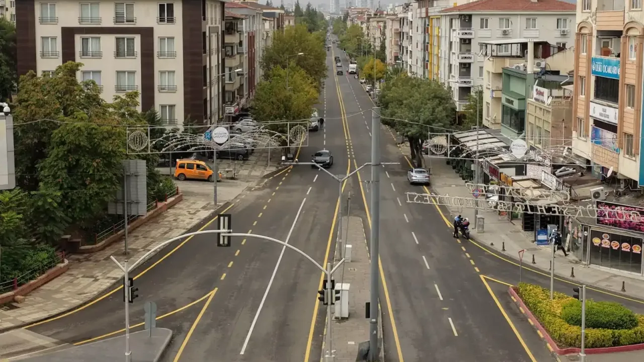 Gaziantep'in ana arterleri yenilendi