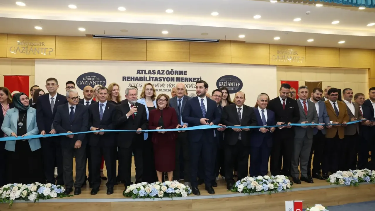 Gaziantep’te Atlas Az Görme Rehabilitasyon Merkezi hizmete açıldı