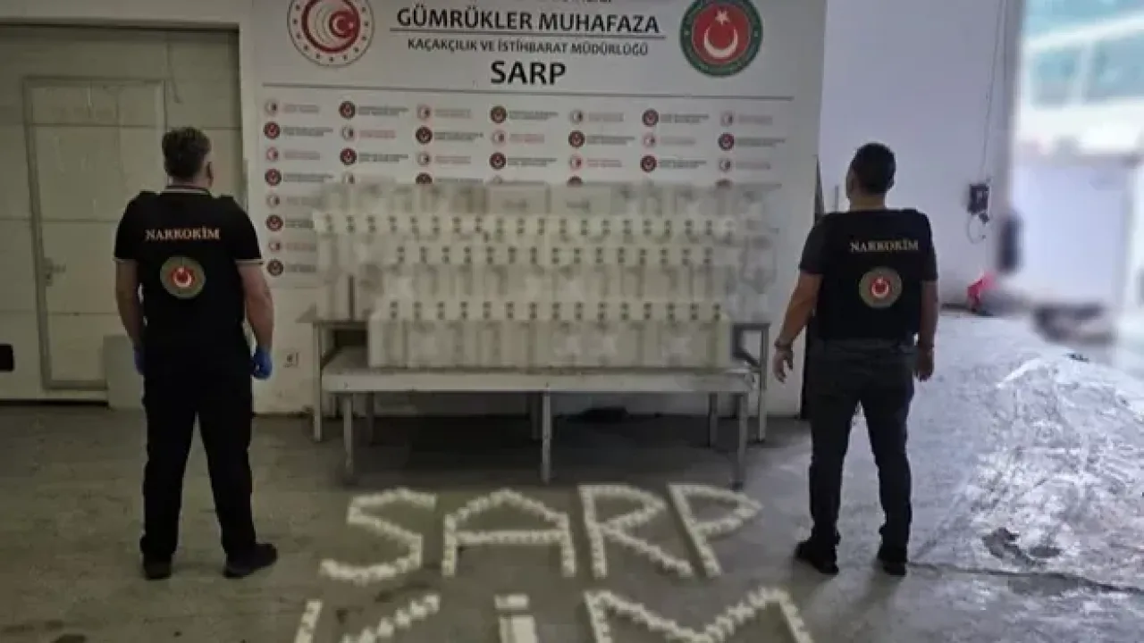Gümrük kapılarında uyuşturucu operasyonu! 5 ayrı operasyonda