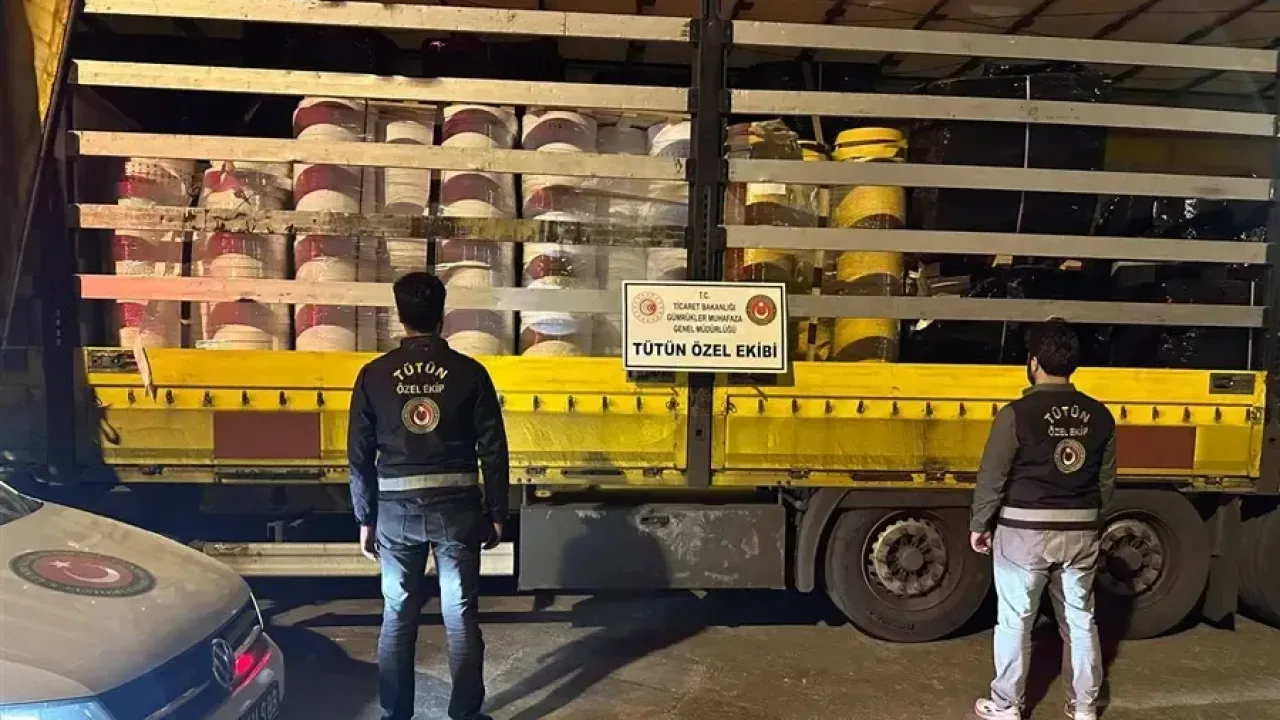 Gümrük Muhafaza ekiplerinden 125 milyon liralık operasyon