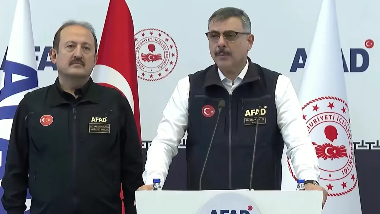İçişleri Bakanı Çiftçi afette son durumu paylaştı... 7 il için
