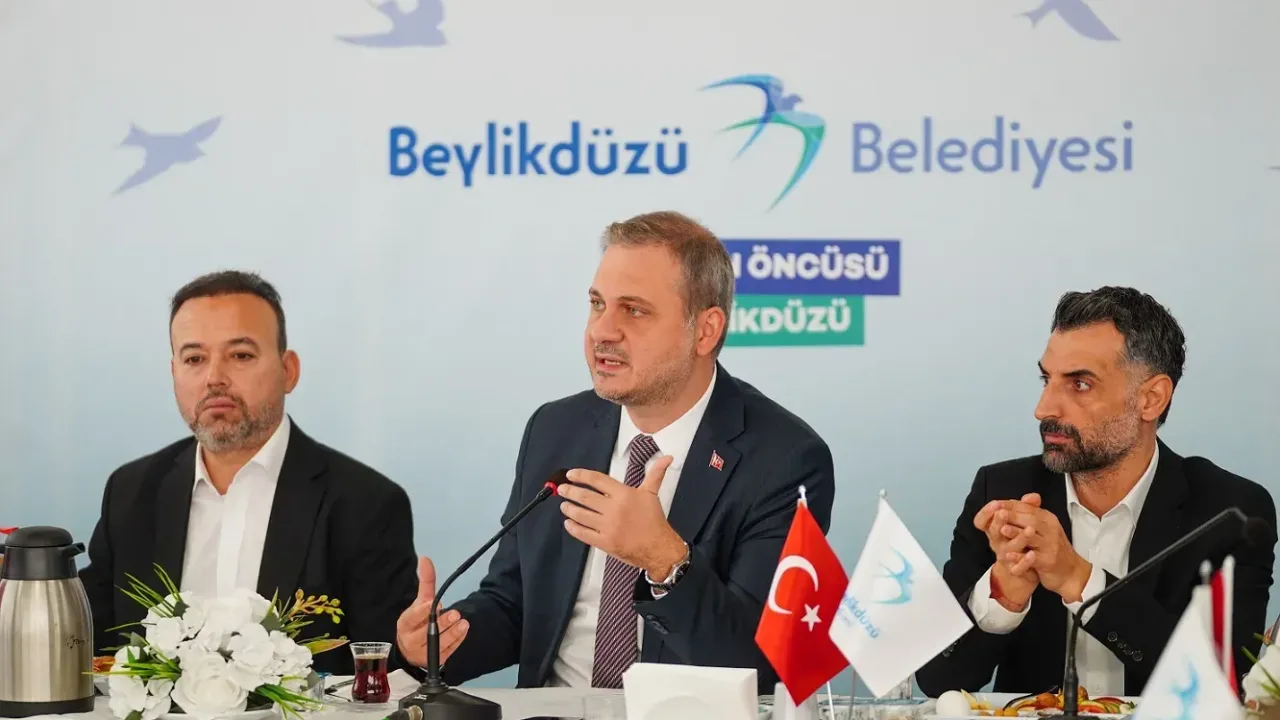 İstanbul Beylikdüzü'nde yerel basına 18 aylık hizmet brifingi