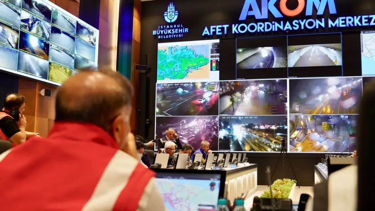 İstanbul’da son yılların en şiddetli yağışlarından biri