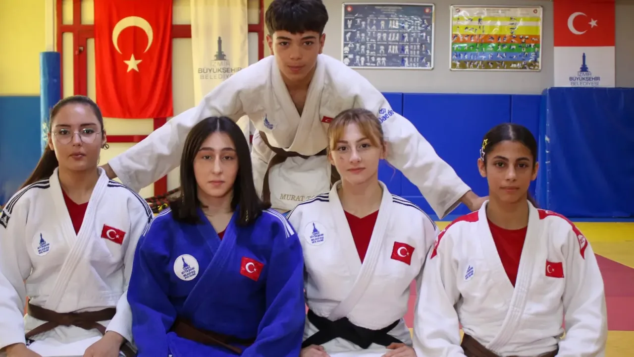İzmirli genç judocuların hedefi olimpiyat madalyası