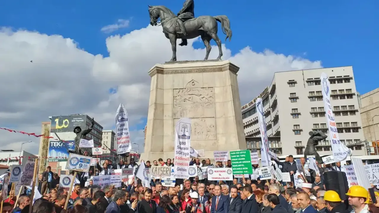 Kademeli emeklilik için Ankara'da ortak çağrı