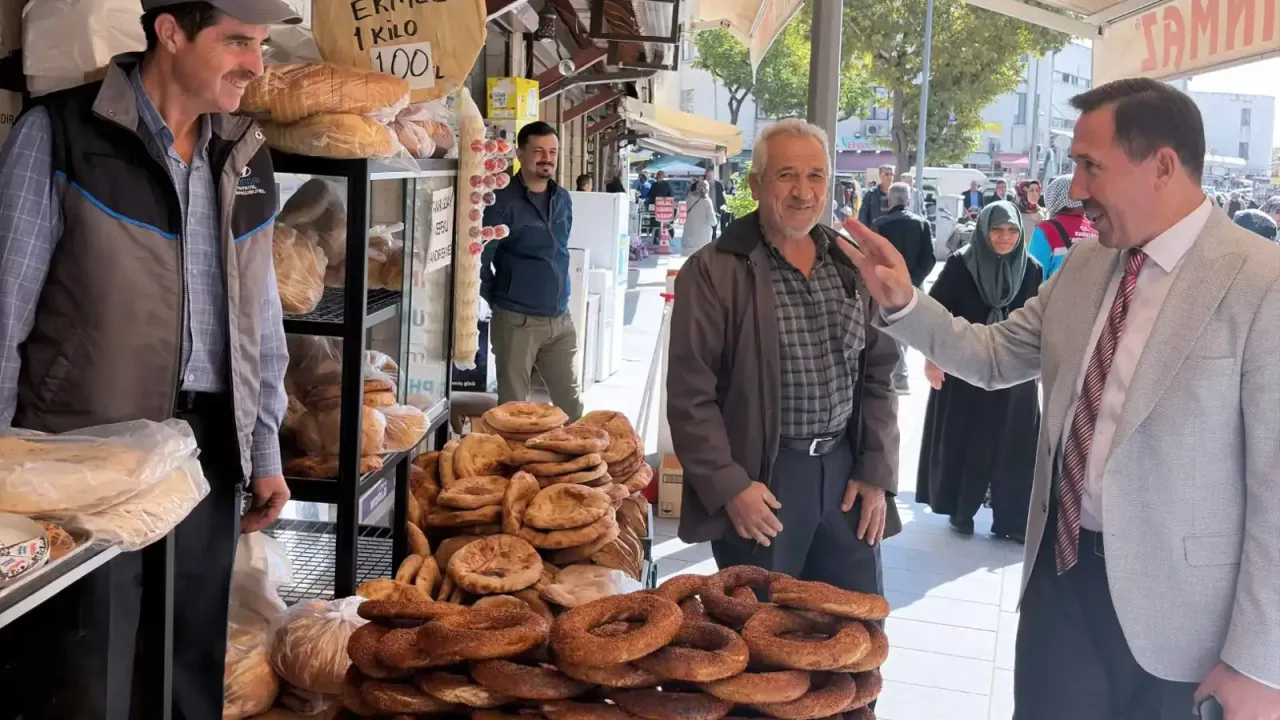 Karatay'da Başkan Kılca'dan esnafa ziyaret