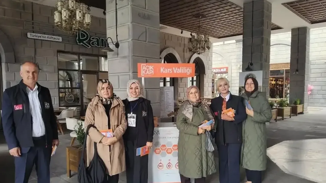 Kars’ta "Açık Kapı" vatandaşlarla buluştu