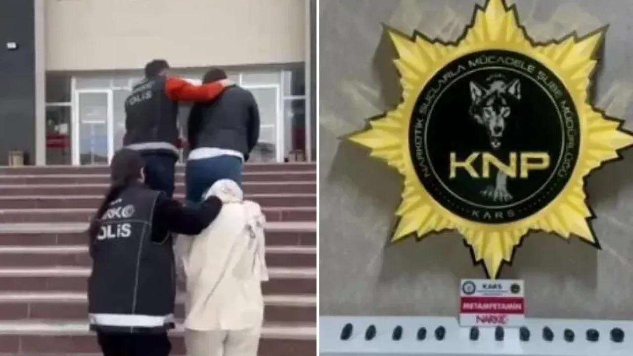 Kars’ta uyuşturucu operasyonu: İran uyruklu 2 şüpheli tutuklandı