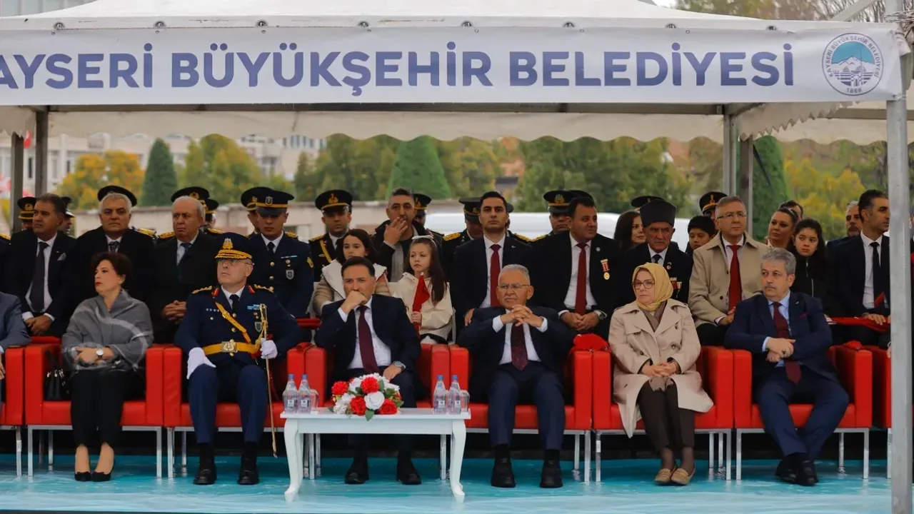 Kayseri'de Cumhuriyet coşkusu