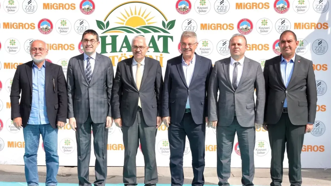 Kayseri'de tarımsal üretim büyüyor