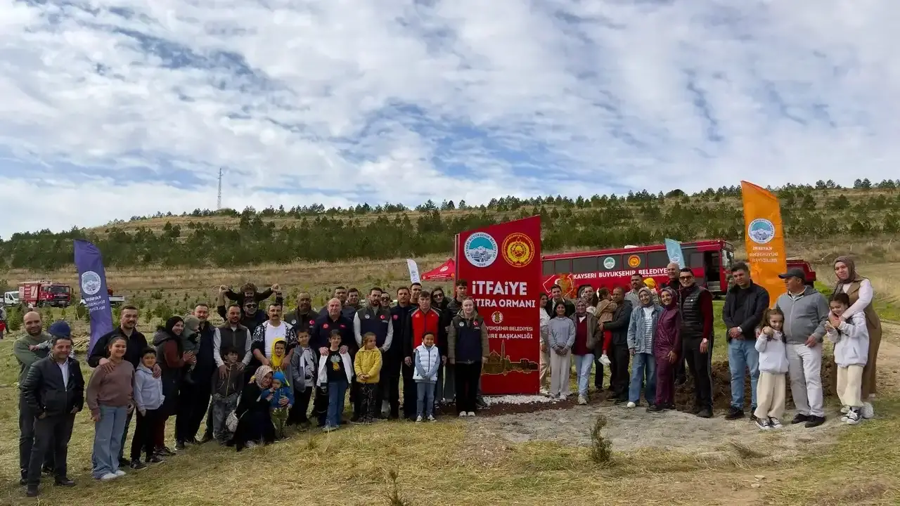 Kayseri İtfaiyesi'nden 100'üncü yıla özel etkinlik