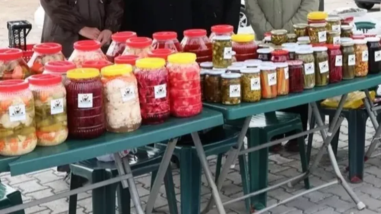 Kayseri Kocasinan'da Gevhernesibe Kadın Kooperatifi son hasadını