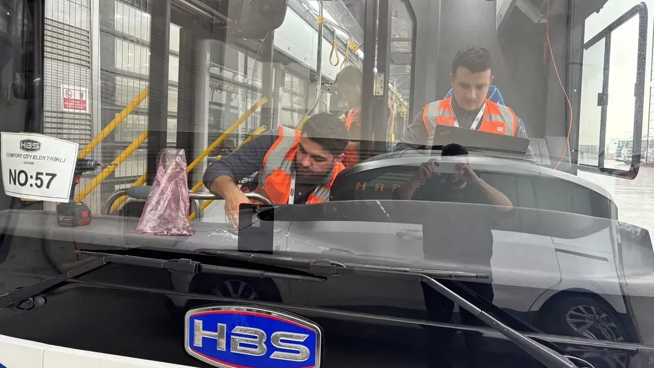 Kayseri'nin elektrikli otobüs filosu güçleniyor