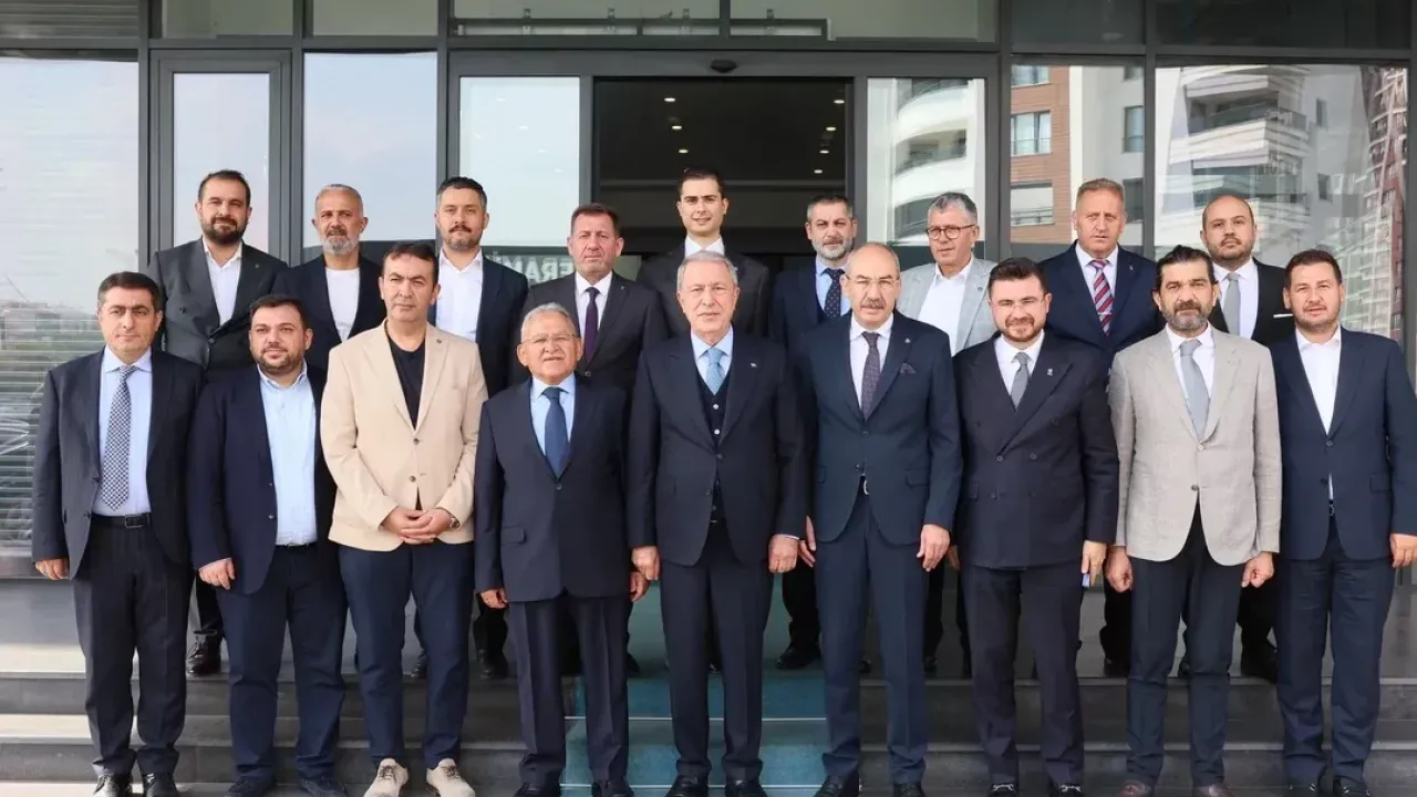 Kayseri protokolünden KTO'ya tebrik ziyareti