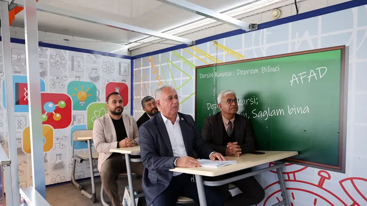 Kayseri Talas'ta deprem hazırlığı